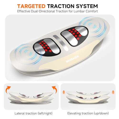 Electric Lumbar Back Stretching Device - Dynamic Airbag Stretch - color: Grey