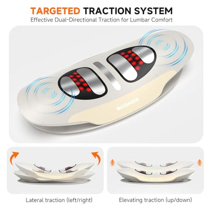 Electric Lumbar Back Stretching Device - Dynamic Airbag Stretch - color: Grey