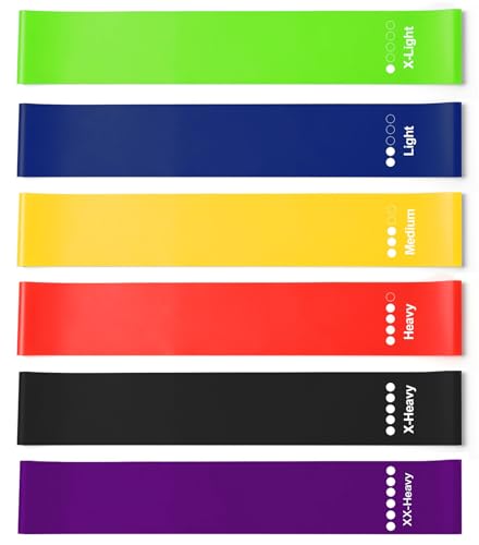 Resistance Bands, Resistance Bands for Working Out, 6 Pcs