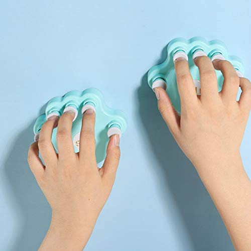 Piano Finger Trainers, Hand Grip Exerciser Ergonomic Training Finger Pressing Posture Correction Tool for Guitar Piano Trigger Finger Training Arthritis Therapy and Grip 2PCS/Set - color: Green