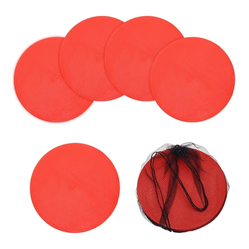 Spot Markers, Poly Spot Marker for Agility Training Floor Dots Non Slip Flat Field Cones for Soccer/Speed Training
