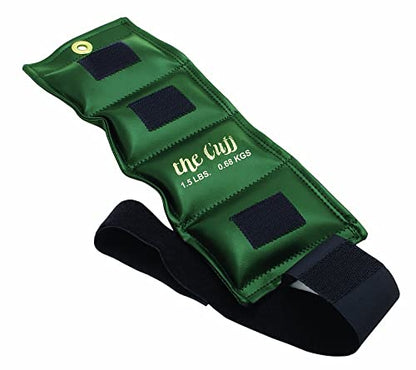 The Cuff Original Adjustable Ankle and Wrist Weight for Yoga, Dance, Running, Cardio, Aerobics, Toning, and Physical Therapy. - style: Single