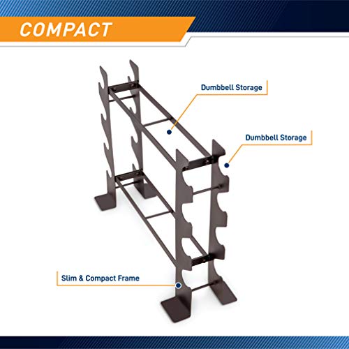 Marcy Weight Storage Organizer Racks for Dumbbells, Kettlebells, Weight Plates