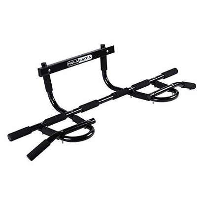 Heavy Duty Door Way Pull Up Bar Chin Up Dip Station for Multiuse Doorway Portable Home Fitness Gym Workout to Build Upper Body Strength