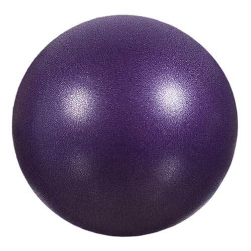Pilates Ball, 9 Inch Anti Burst and Slip Resistant Soft Thick Mini Yoga Ball for Stretching Gym Fitness,Small Exercise Ball for Physical Therapy,Balance,Core Training,Stability,Barre,Workout