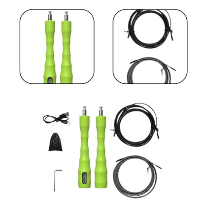 Speed Skipping Rope, Digital Counting, Non-Slip Handle with Counter, Comfortable Grip, Aerobic Exercises