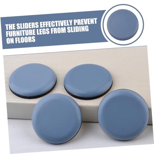 ARTIBETTER 30pcs Carpet Hardwood Floor Sliders Self-Adhesive Furniture Moving Sliders Noise Reducing Easy to Install Protection Pads