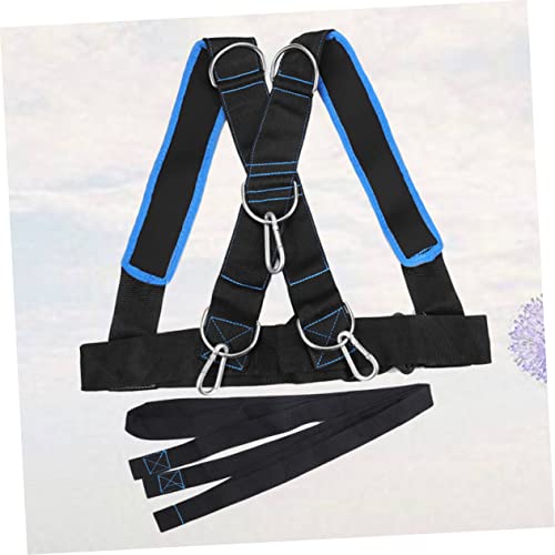 BESPORTBLE Resistance Bands Set Pull up Bands Sled Workout Harness Fitness Strap Shoulder Strap Material Sturdy No- Strength Building