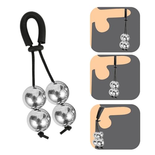 Men's Endurance Trainer, Hanging Metal Ball Exercise Ring (USF38) (4) - color: 4
