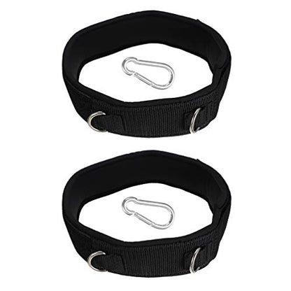 2Pcs Thigh Strap Fitness Ankle Straps Legs Cuff Adjustable Strength Training Accessories Exercise for Taekwondo Football Running