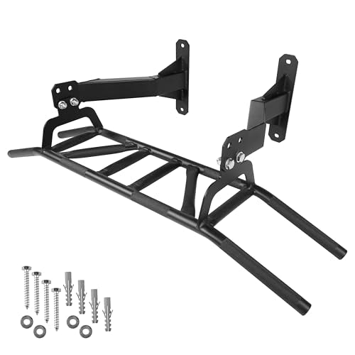 Valor Fitness Multi Grip Pull Up Bar - Wall or Ceiling Mount Chin Up Bar -Upper Body Muscle Building Station - Home Gym Workout Equipment