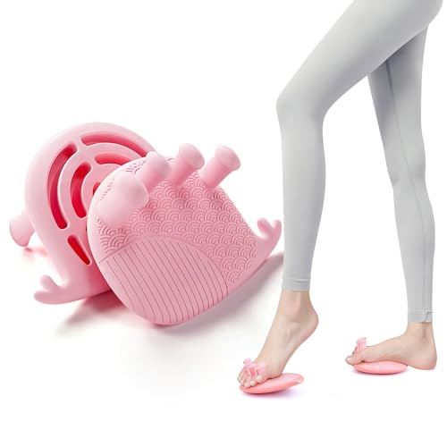 Foot Arch Trainer for Flat Feet, Foot Arch Support, Plantar Fasciitis Braces & Supports, Portable Arch Stretcher for Exercise Tool for Home and Gym Use - color: Pink