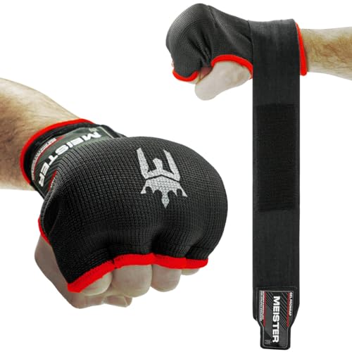 Meister Gel-Padded ProWrap Inner Hand Wrap Gloves (Pair) - size: Youth / X-Small