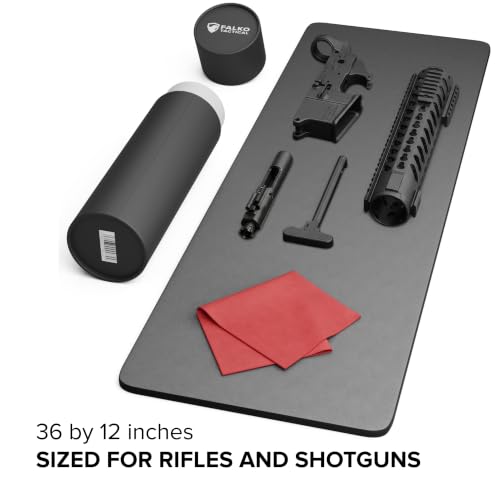 Falko Tactical Gun Cleaning Mat, Gun Mat for Handgun, Rifle and Shotgun - color: Grey, size: 36x12
