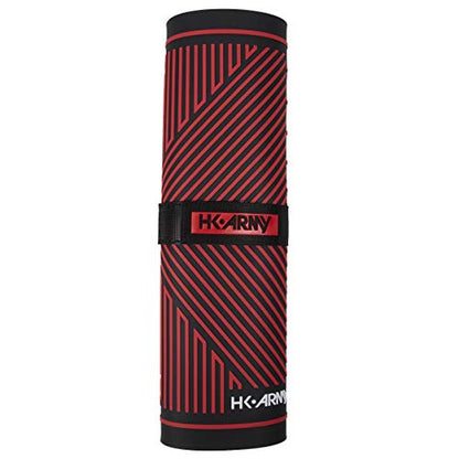 HK Army MAGMAT Magnetic Paintball Tech Mat - color: Black/Red