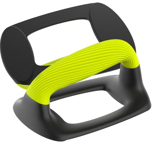 Push Up Bars, Ergonomic Pushup Handles for Home Gym Training - color: B: Neon Green