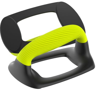 Push Up Bars, Ergonomic Pushup Handles for Home Gym Training - color: B: Neon Green
