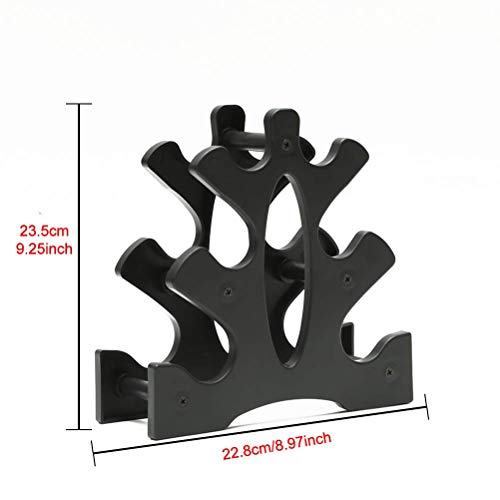 Small Dumbbell Rack Dumbbell Racks Dumbbell Tree 3/5 Tier Dumbbell Rack Plastic Dumbbell Holder Fitness Equipment Accessories