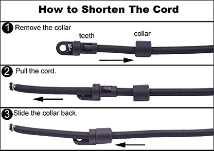 2 Pcs Rod Tamer Strap Holder Deck Mount Connector Gunwale Mount Rod Strap Rod Hold Down Strap - color: Black