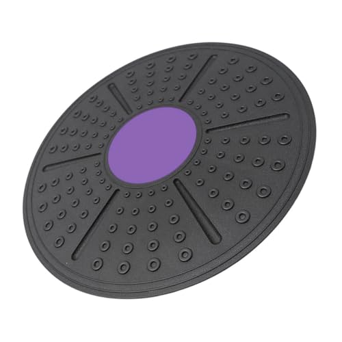 TOYANDONA Balance Training Board for Yoga and Fitness, Purple Balance Exercise Pedal with Non-slip Surface, Household Equilibrium Training Tool for Indoor Physical Therapy and Core Stability