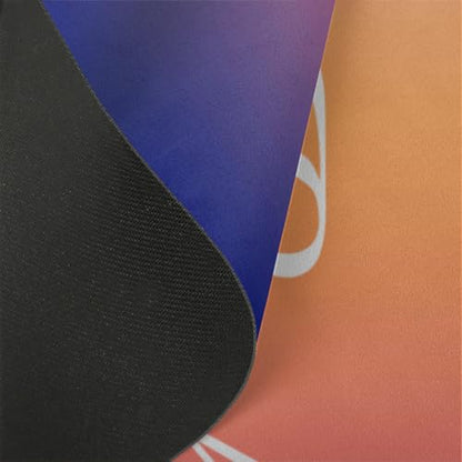 Custom Name Yoga Mat,Personalized Travel Yoga Exercise Mat,Non Slip,Perfect for Kids & Adults,Gradient Color D Series - color: Style 14