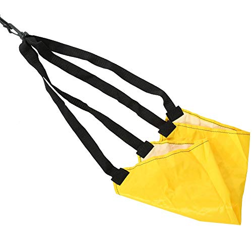 Swim Parachute, Swim Trainer Strength Training Harness Belt with Drag Parachute and Elastic Rope for Adults and Children