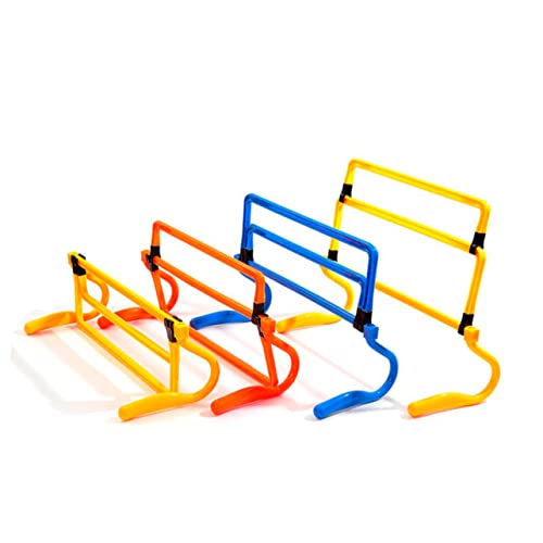Totority Training Soccer Equipment Essential Agility Hurdles Ultra-Stable Base Perfect for Fitness