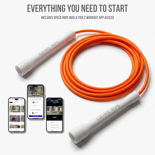 Elevate Rope Pro-Grade Speed Rope - color: Orange