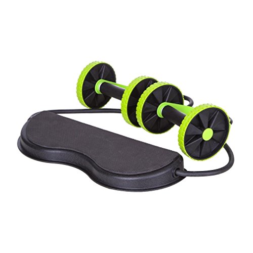 Jungle Sport™ Ab Roller Pro Carver; Core Muscle Exercise Trainer (with training guide)