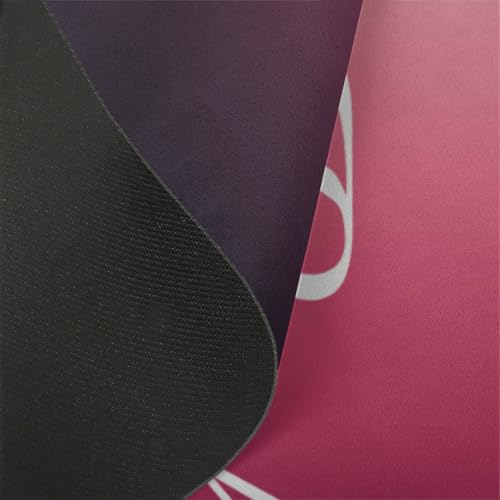 Custom Name Yoga Mat,Personalized Travel Yoga Exercise Mat,Non Slip,Perfect for Kids & Adults,Gradient Color D Series - color: Style 18