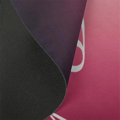 Custom Name Yoga Mat,Personalized Travel Yoga Exercise Mat,Non Slip,Perfect for Kids & Adults,Gradient Color D Series - color: Style 18