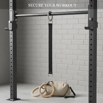 TPE Hanging Strap for Pull-Up Bar, Loop Attachment for Rings and Sandbags, Home Gym Accessory (1 PC)