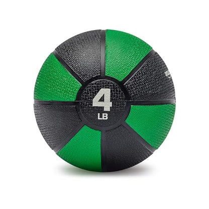 Amazon Basics Weighted Medicine Ball for Core Strength, Strength Training, Full-Body Workouts and Balance Exercises