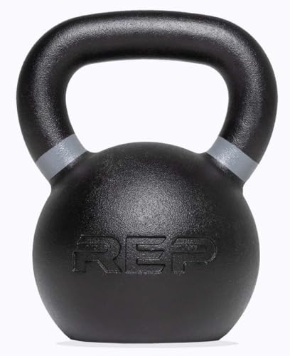 REP Fitness Kettlebell Set and Singles, 4kg to 24kg, 9lb to 53lb Weight Range, Cast Iron, Strength Exercise Training, Home Gym, Power Workout Equipment, Free Weights, Dumbbell Alternative - style: 20 kg