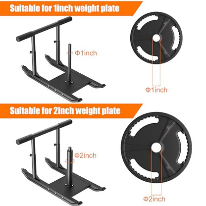 Weight Sled for Training - Heavy Duty Football Sled for Lineman, Sled Pull Workouts, Speed & Strength Training, Football Blocking Sled, Running Sled for Athletes, Outdoor & Indoor Use