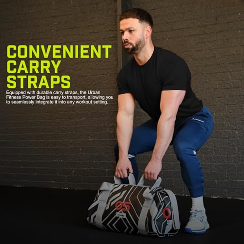 Power Bag, Sand Field Durable PVC, Pyramid Shape, Functional Strength Training Endurance & Mobility Workout Weight