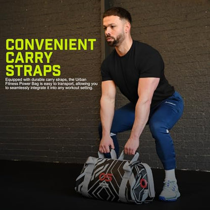 Power Bag, Sand Field Durable PVC, Pyramid Shape, Functional Strength Training Endurance & Mobility Workout Weight