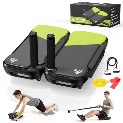 Upgrade Ab Roller Wheel Detachable Abdominal Wheel With 360° for Core Workout, Multi-Directional Abs Roller Board For Full body exercise, Ab Trainer with 8 Wheels