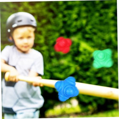 POPETPOP 6pcs Hexagonal Reaction Agility Training for Hand-Eye Coordination Low Difficulty High Difficulty