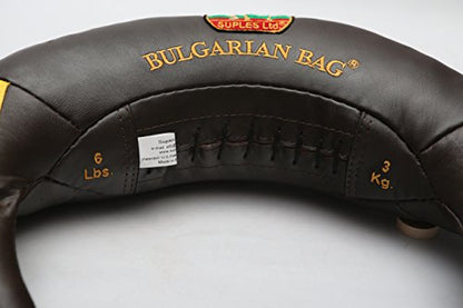 Bulgarian Bag Suples Original Featuring Genuine Leather Core for Maximum Strength and Martial Arts Training Efficiency - size: XX-Small (6 lb)