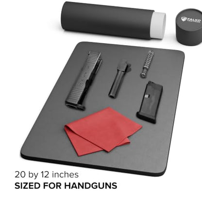 Falko Tactical Gun Cleaning Mat, Gun Mat for Handgun, Rifle and Shotgun - color: Grey, size: 20x12