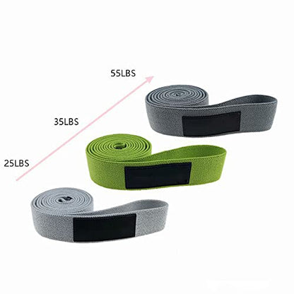 208Cm Long Resistance Bands Set Fitness Equipment Pull Up Assist Booty Hip Workout Loop Elastic Bands Non Slip for Leg Yoga