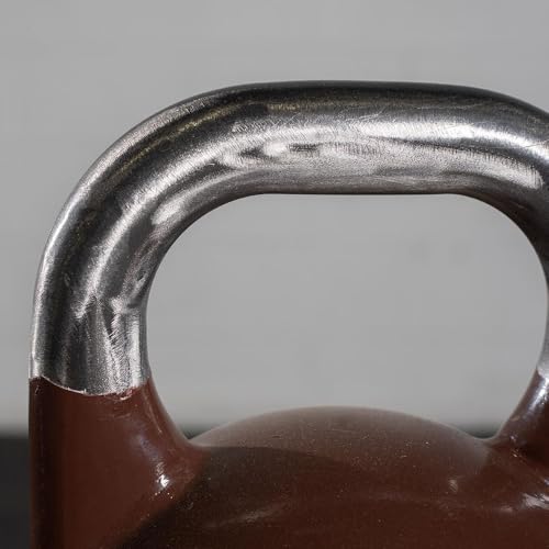 Titan Fitness Competition Kettlebell, Single Piece Casting, KG Markings, Full Body Workout - size: 66.0 Pounds