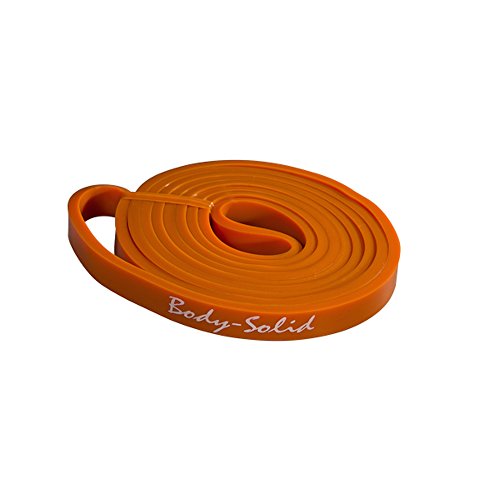 Body-Solid Pull Up Assistance Bands - Resistance Lifting Bands for Daily Workout - Extra Thick Long Exercise Bands for Stretching, Physical Therapy, Men & Women - style: Orange
