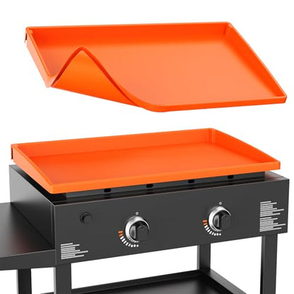 28" Silicone Griddle Mat for Blackstone 28 Inch Grill, Heavy Duty Food Grade Silicone Griddle Cover, Protect Your Grill from Dirt & Rust All Year Round - size: 28" x 18.1" x 2"