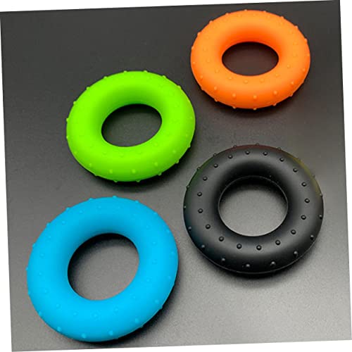 Happyyami 8 Pcs Grip Exerciser Hand Tools for Men Adjustable Gripper for Men Finger Ring Trainer Finger Stretcher Exerciser Multipurpose Tool Fitness Sports Grip Circle