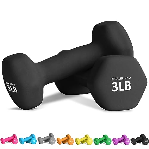 Balelinko Home Gym Equipment Workouts Strength Training Weight Loss Pilates Weights Yoga Sets Weights for Women, Men, Seniors and Youth