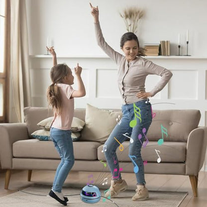 Music Jump Rope Machine Smart Skipping Rope Machine with LED Counter and Speaker, Intelligent Automatic Electric Rope Skipping Machine for Gym Party Home