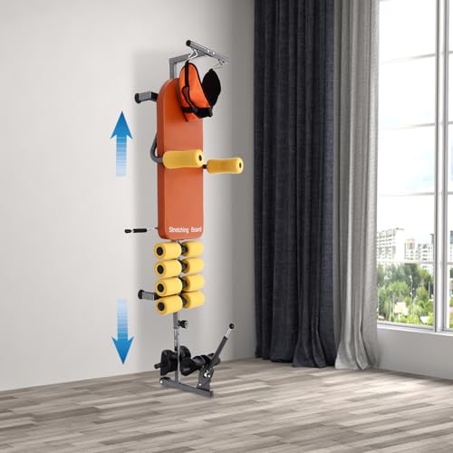 Lumbar Decompression Table with Cervical Traction Full Body Stretching Device for Neck Back Knee Hip Pain Relief Up to 264.5 lbs Weight Capacity