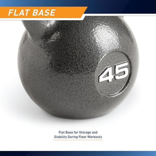 Marcy Hammertone Kettle Bells - 10 to 55 lbs. HKB Workout Weights - style: 45 lb